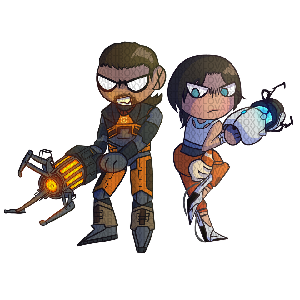 Gordon and Chell