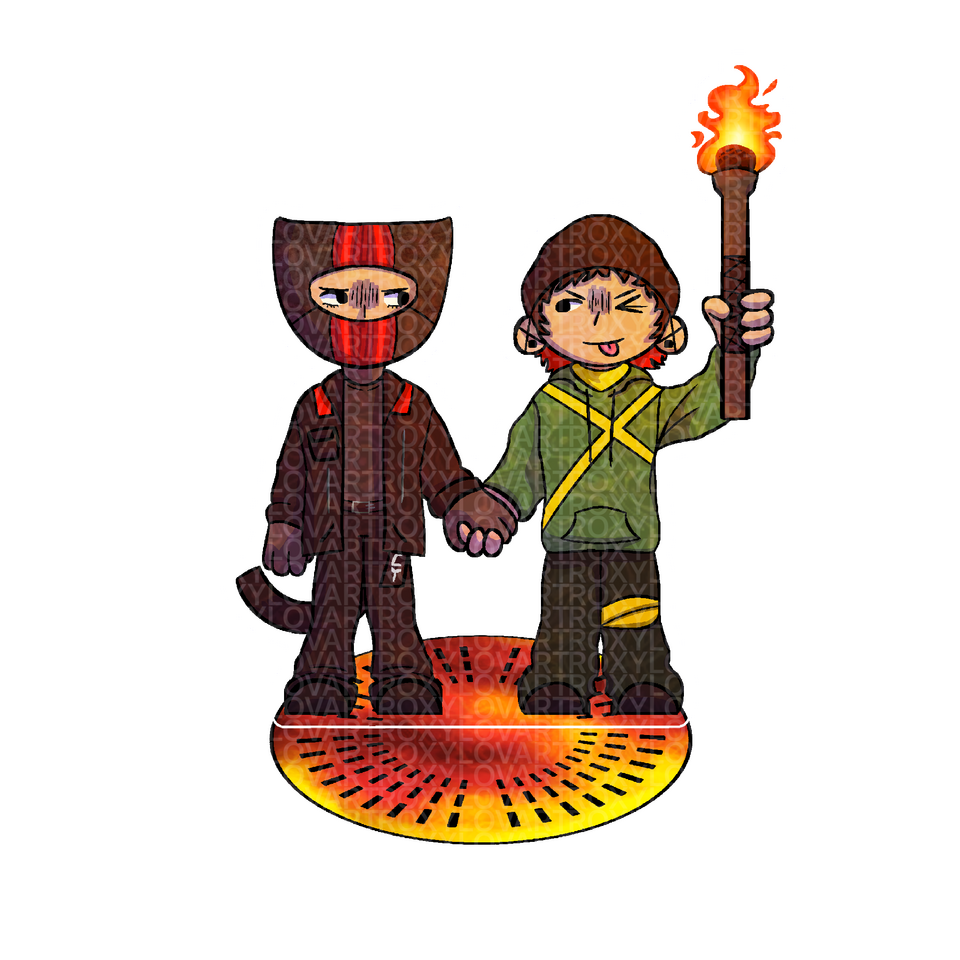 Clancybearer standee